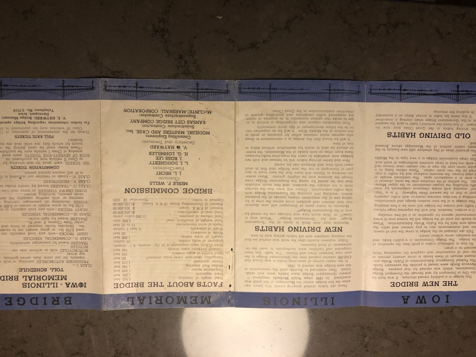 bridge page one